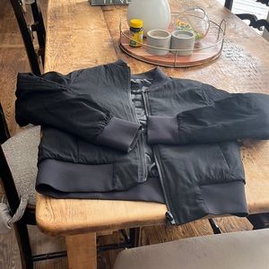 Worn few times lulu bomber jacket awesome condition